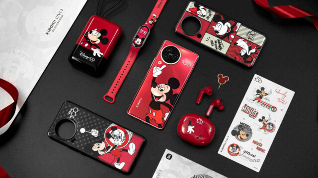 Great gesture from Xiaomi to Disney!  Special keyboard and mouse series are on sale