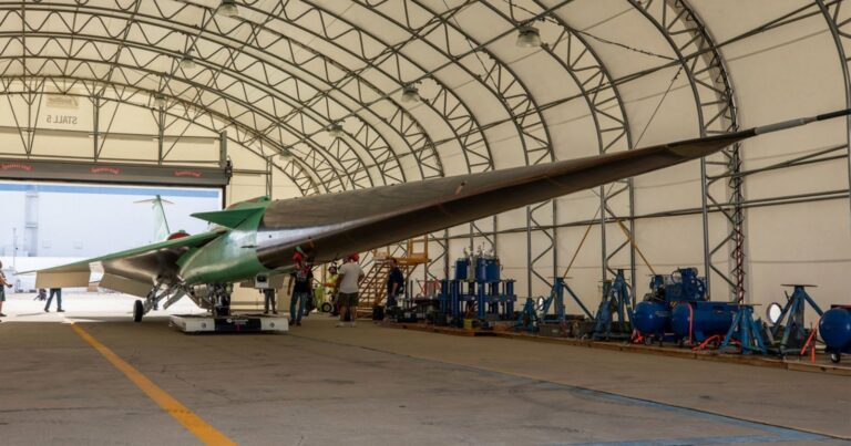 Ses duvarını sessiz bir şekilde aşacak! Lockheed Martin X-59