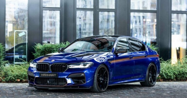 F90 kodlu BMW M5 serisi elveda demeden elektrikli otomobillere meydan okuyor!