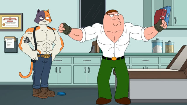 Family Guy ana karakteri Peter Griffin, Fortnite’da neden kaslı