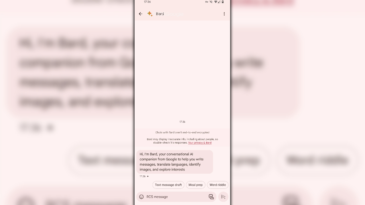 Google Bard, Mesajlar uygulamasına ekleniyor!