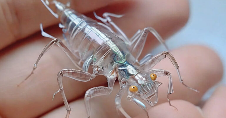 Bu mini robot, bozuk paradan daha küçük!