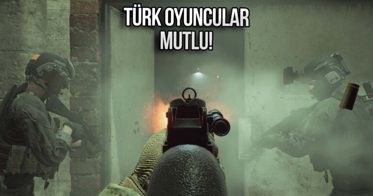 Nihayet! Popüler FPS oyununa Türkçe dil eklendi
