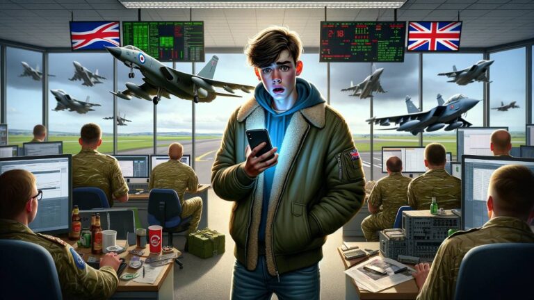 18 yaşındaki genç, hava kuvvetlerini nasıl ayağa kaldırdı?