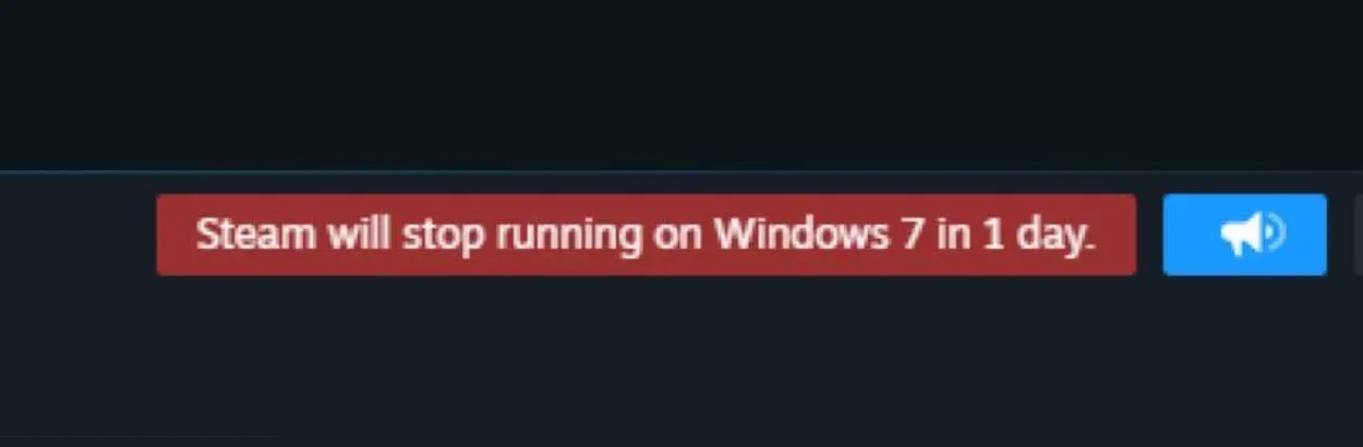steam windows 7 desteği sonlandı