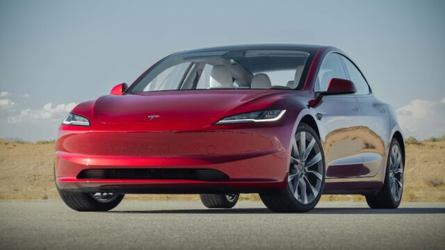 The renewed Tesla Model 3 was introduced!  Here are the changing features