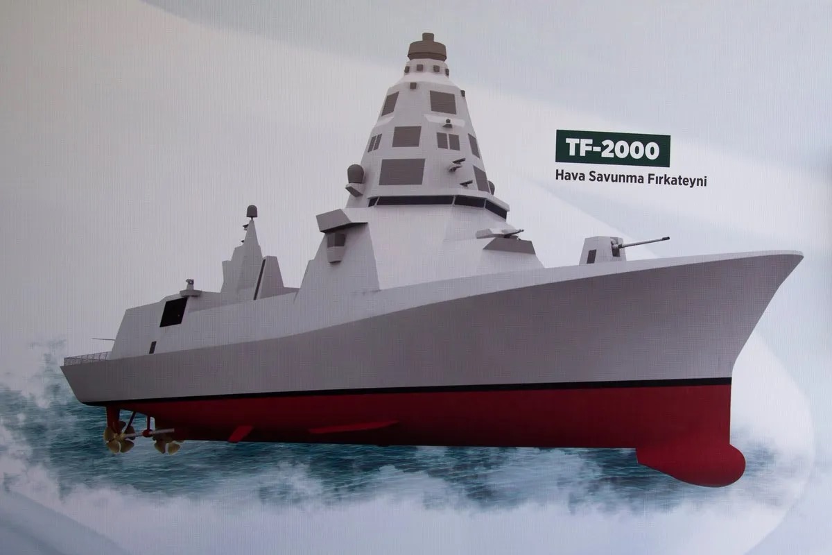 Türkiye’nin ilk muharip gemisi olacak! TF-2000’in özellikleri ortaya çıktı!