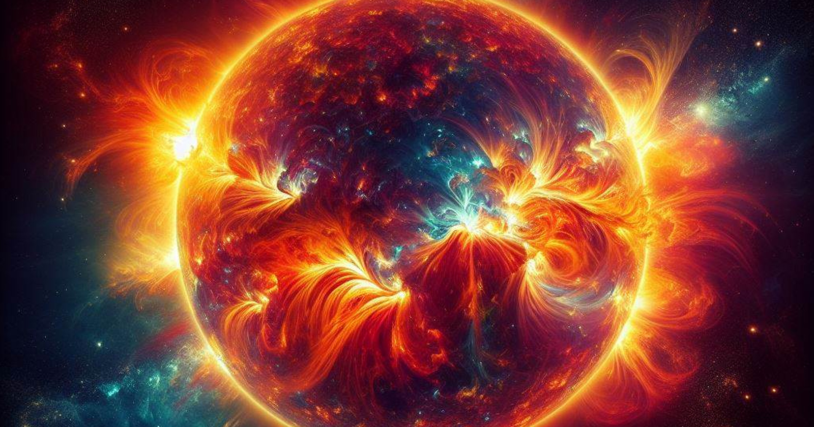 NASA, güneş patlamasının dehşet verici görüntülerini paylaştı