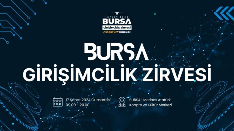 Bursa Girişimcilik Zirvesi 17 Şubat’ta gerçekleşecek!