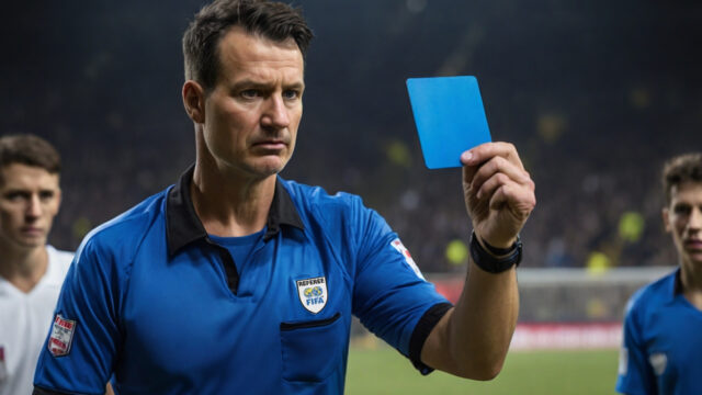 Futbolda “Mavi kart” dönemi! İşte ayrıntılar