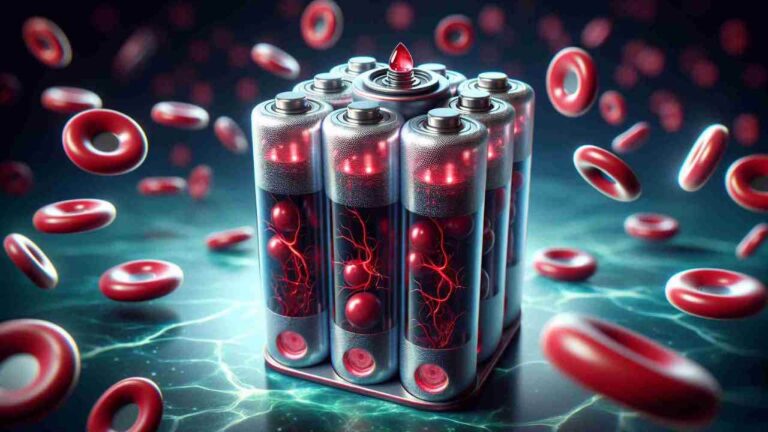 Hemoglobin ile desteklenen kan pili! Nasıl çalışıyor?