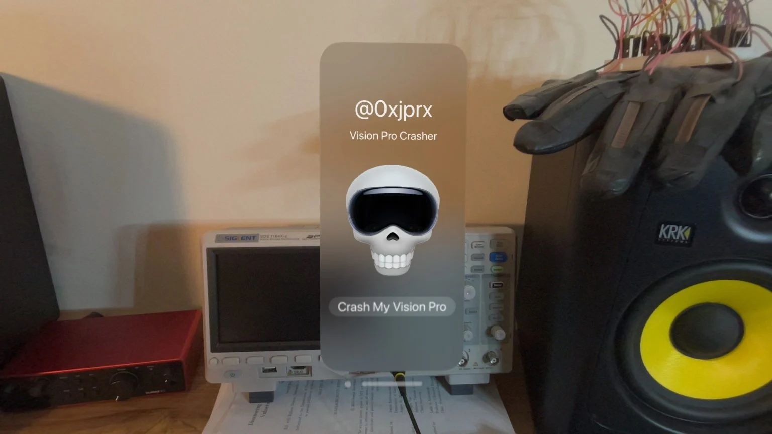 Apple Vision Pro was hacked, security vulnerability detected