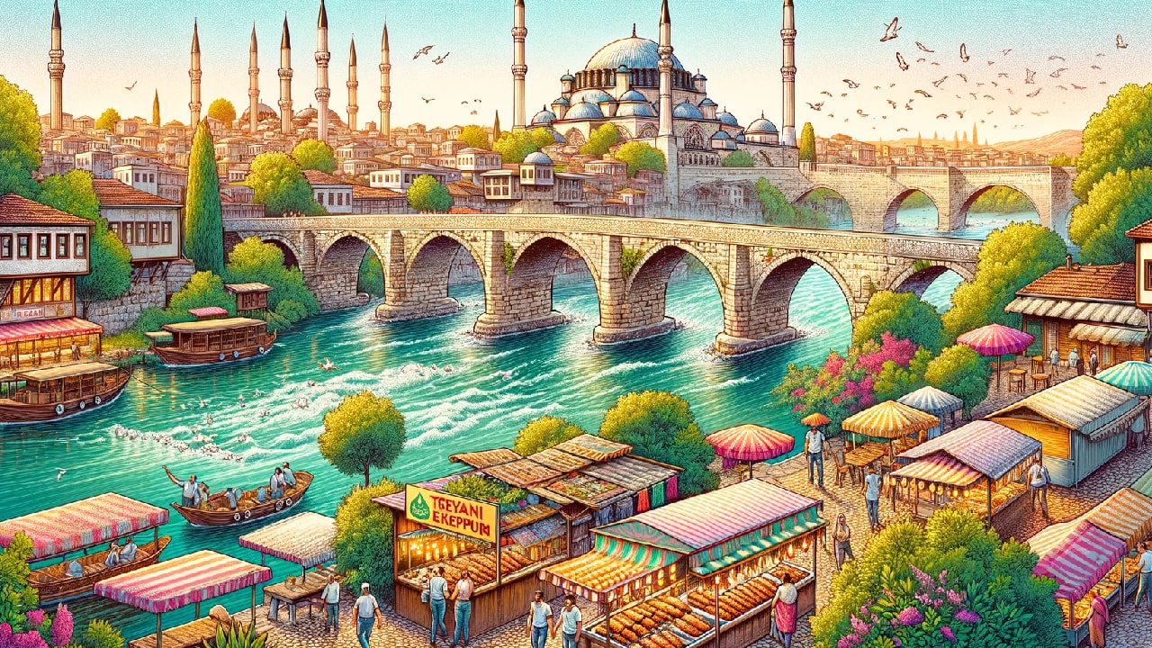 How did artificial intelligence draw Türkiye's cities?