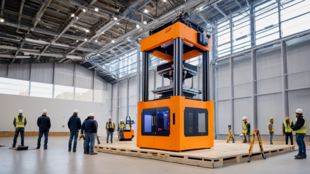 The construction of the giant building took 140 hours!  3D printing era in the construction industry