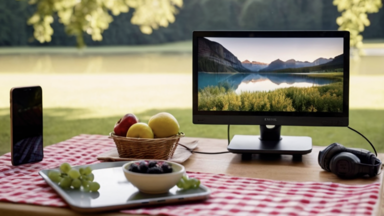 Güneşle beslenen taşınabilir monitör geliyor! İşte özellikleri