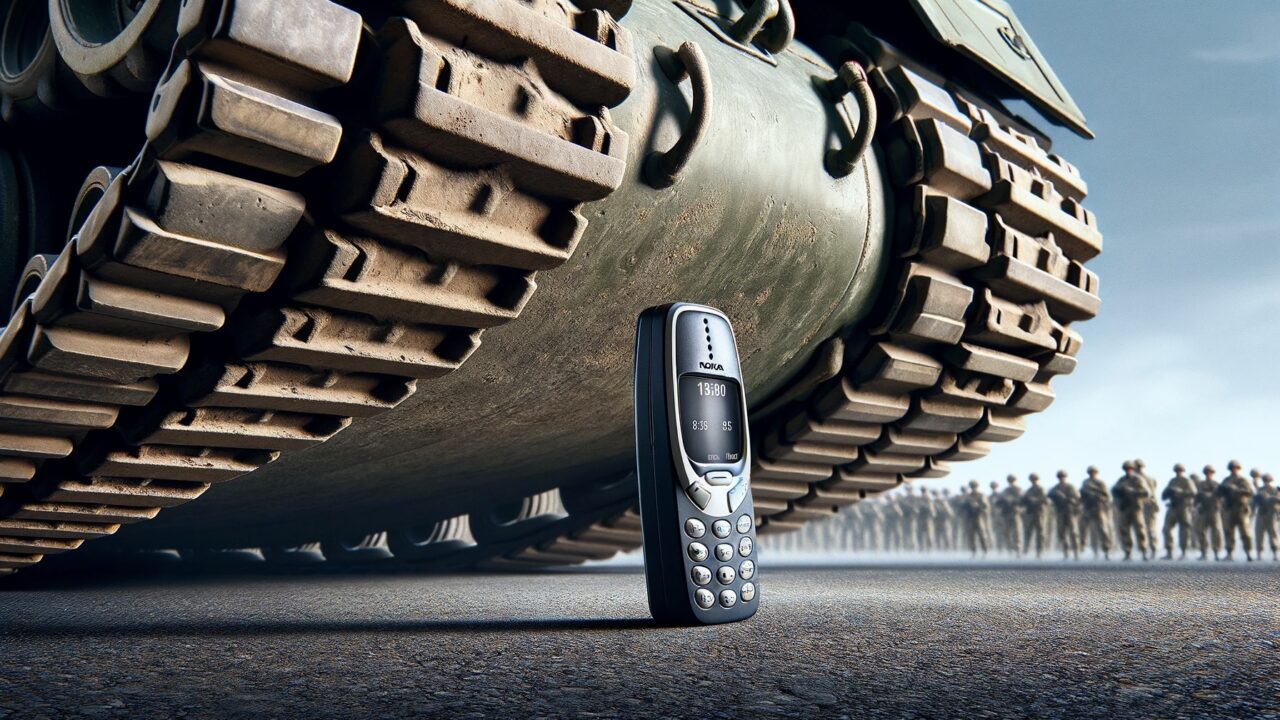 Nokia 3210 tankın altında sağlamlık testi özellikleri