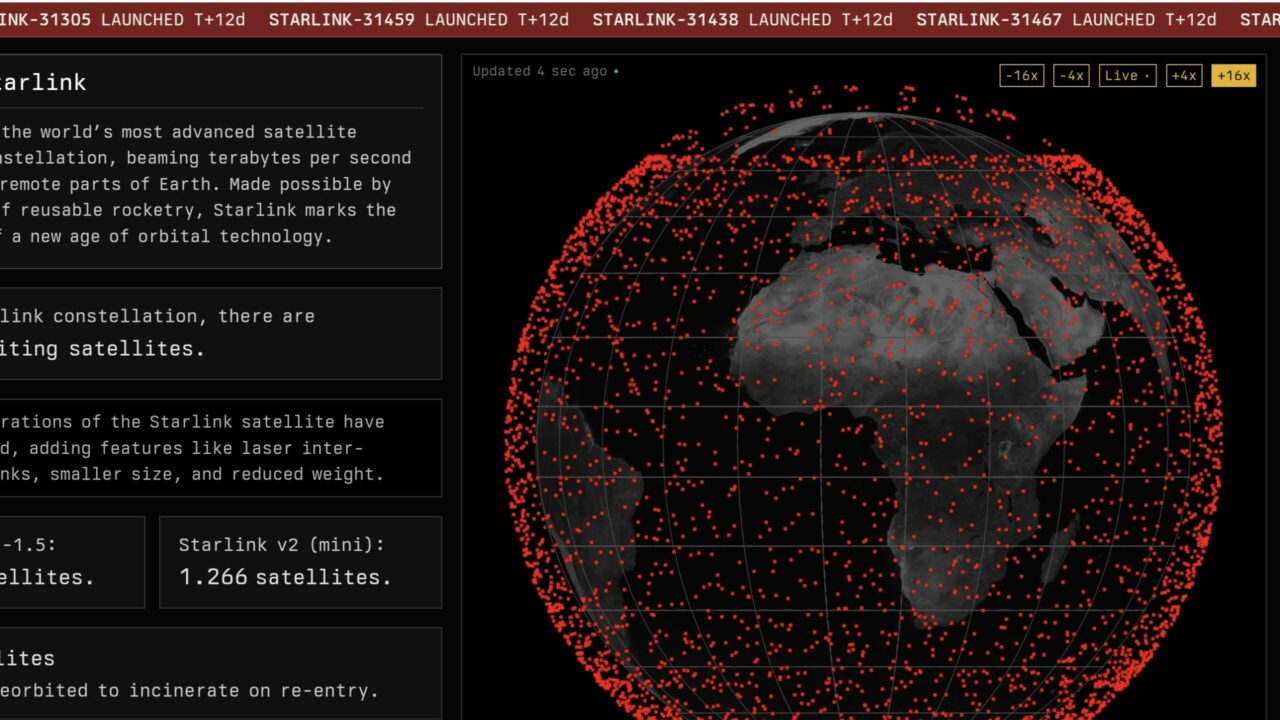Starlink satellite network