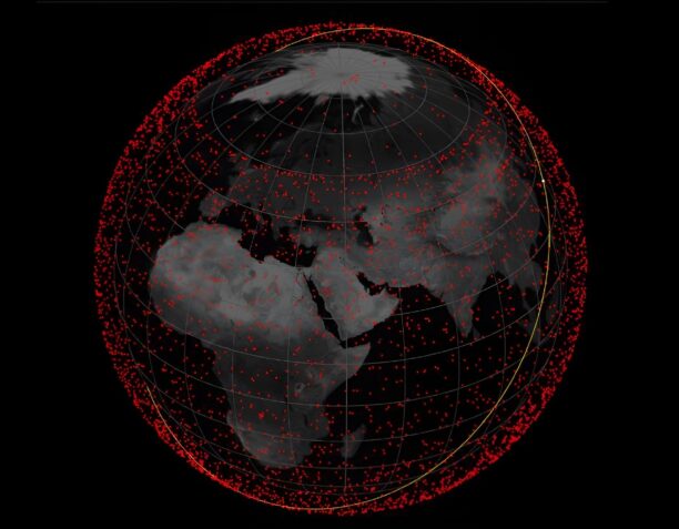 Starlink canlı uydu harita izleme