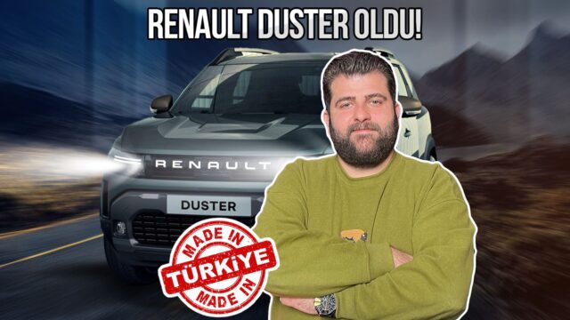 Türkiye’de üretilecek yeni Renault Duster nasıl görünüyor?