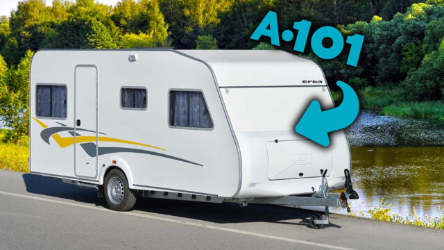 A101 sells caravans!  Here is the price and features