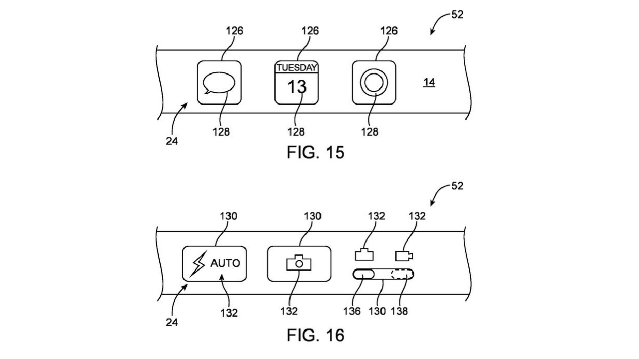 Apple, iPhone için Touch Bar patenti aldı!