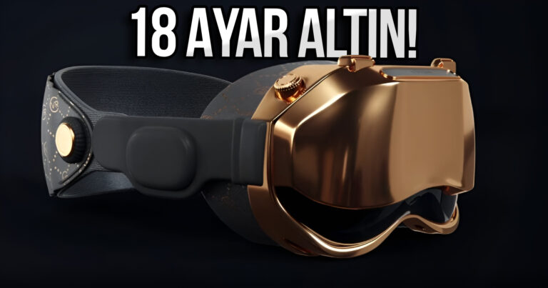 Altın kaplama Apple Vision Pro, fiyatıyla dudak uçuklattı!