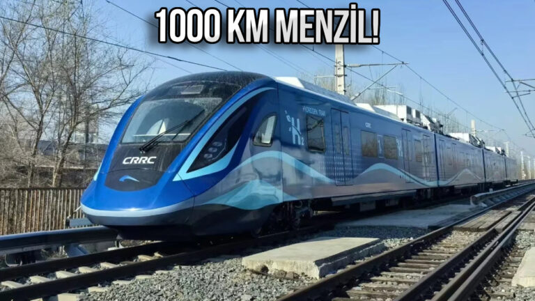 Çin, ilk hidrojenli trenini test etti!