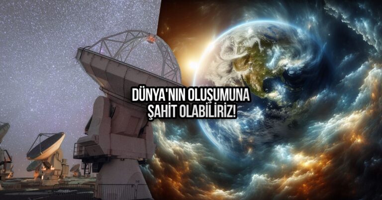 Dünya nasıl oluştu? ALMA’dan büyük keşif!