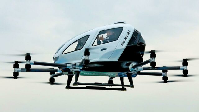 Flying taxi is on sale!  The price was astounding