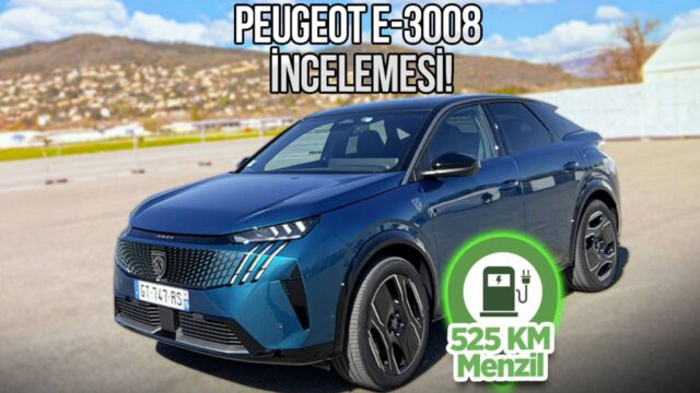 PEUGEOT E-3008 review and test drive