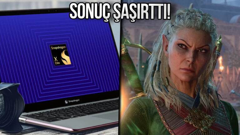 Intel ve AMD endişeli! Qualcomm’un ilk bilgisayar işlemcisi, oyun testinde şov yaptı