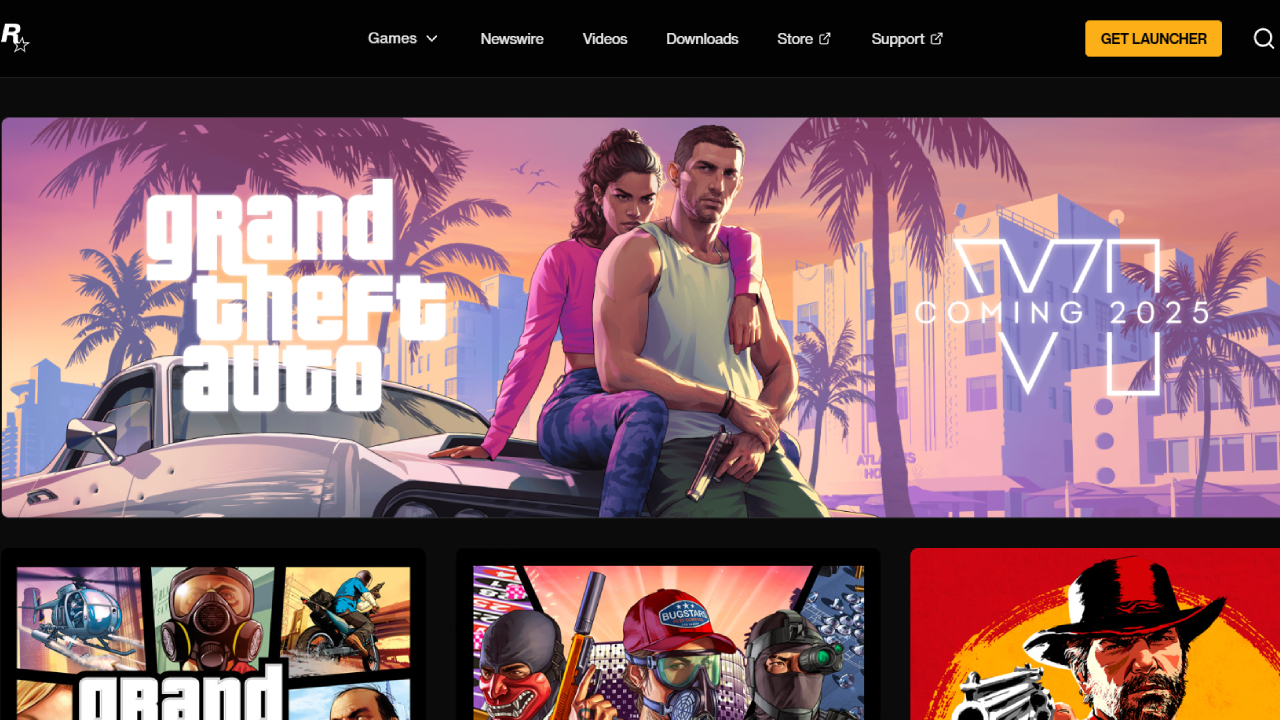 GTA 6, Rockstar Games'in oyunlar sayfasına eklendi