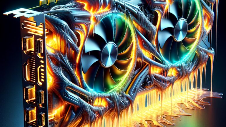 Şaka değil! 80 bin liralık NVIDIA RTX 4090 eriyor