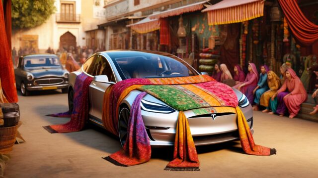 You have to be Indian to drive this Tesla!  Germany will produce