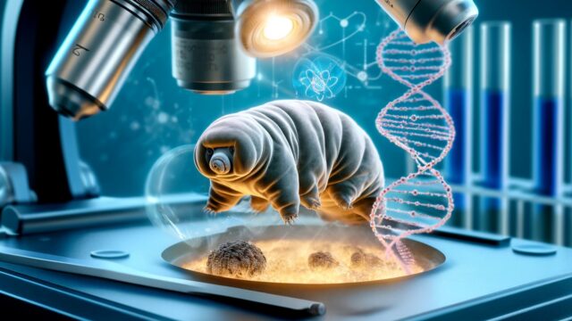 tardigrad radyasyon bilim mikroskobik canlı