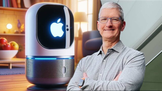 apple ev robotu, apple yapay zeka, apple ekranlı homepod