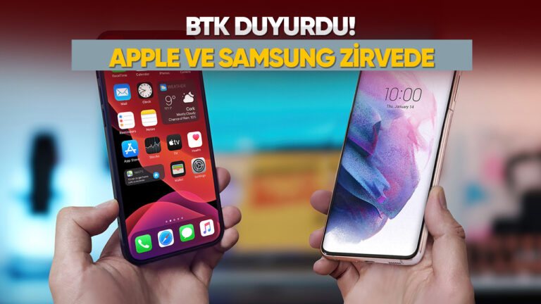 BTK açıkladı: Apple ve Samsung, IMEI kayıt listesinde zirvede!