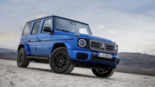 The fully electric Mercedes G Series is introduced!  Here is the price and features