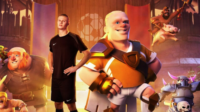 How is this collaboration?  World famous football player came to Clash of Clans!