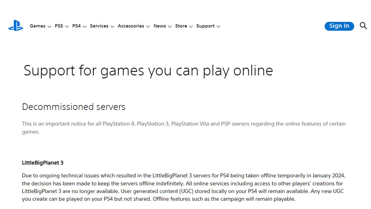 LittleBigPlanet 3 sunucuları kapatıldı! - ShiftDelete.Net