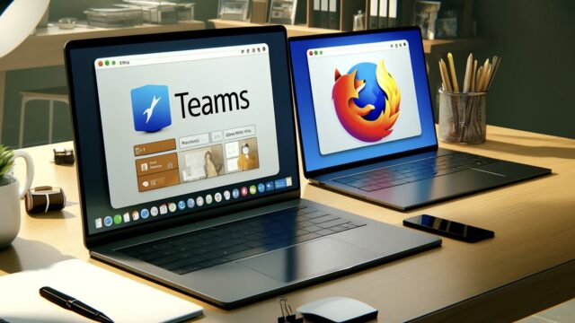 Microsoft Teams will now be available in both browsers!