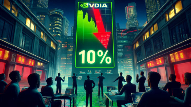 Böyle düşüş görülmedi! NVIDIA, 200 milyar dolar birden kaybetti