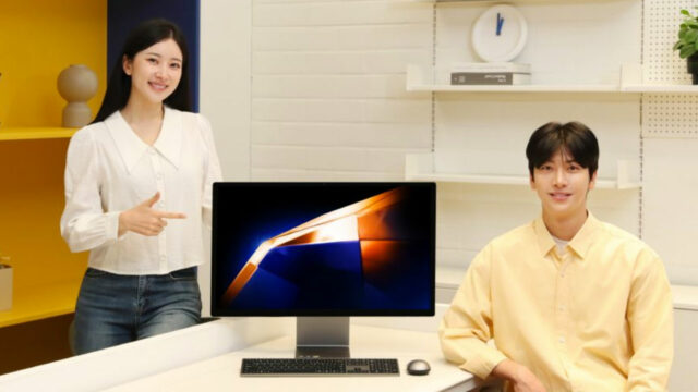 Samsung iMac tarzı bilgisayar