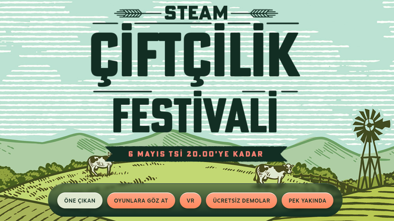 Steam Çiftçilik Festivali indirimleri sırasında öne çıkan oyunlar