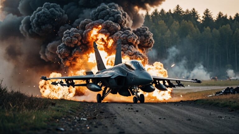 ABD’de 135 milyon dolarlık F-35 düştü!