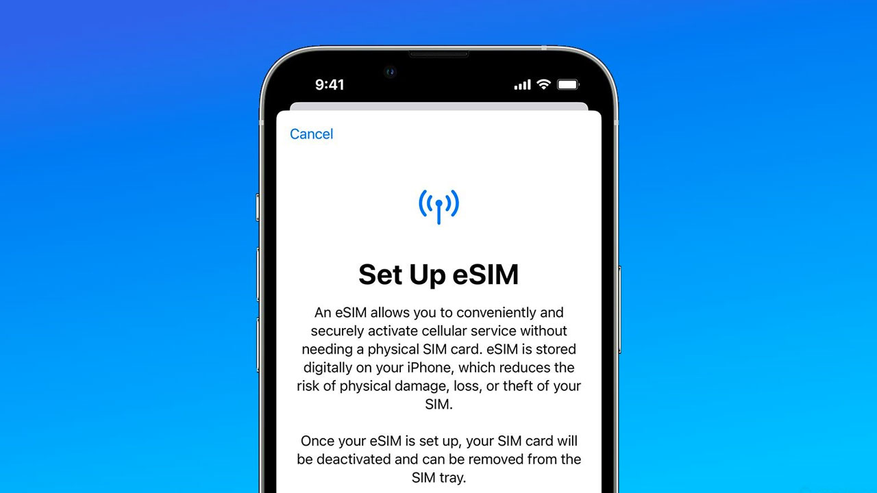 iPhone 15 eSIM feature