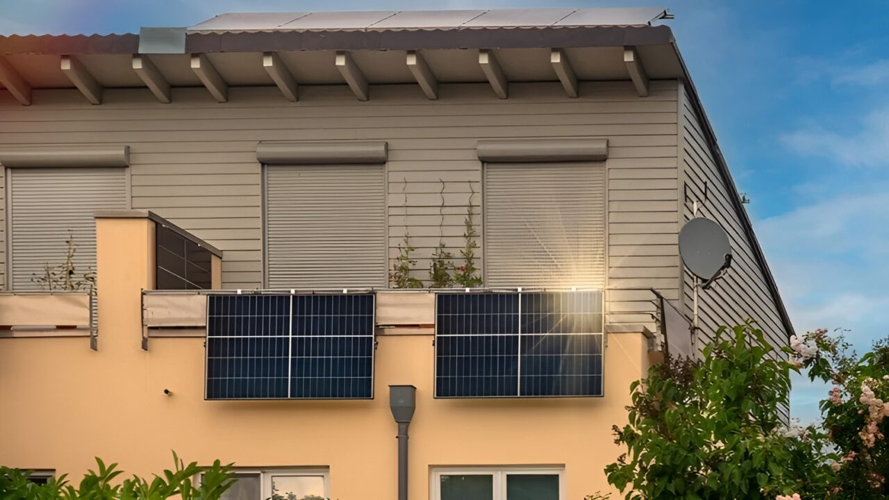 installing-solar-panel-on-balcony