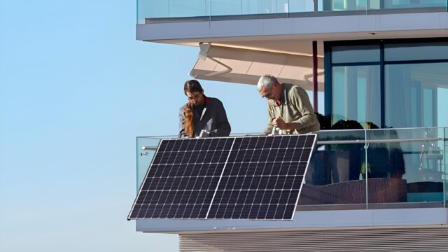Can solar panels be installed on the balcony?  Here is the answer