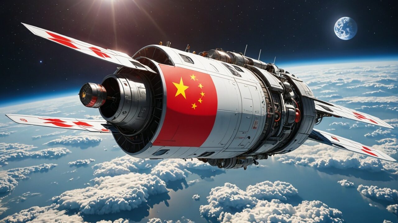 Çin uzay uçağı gizemli cisim