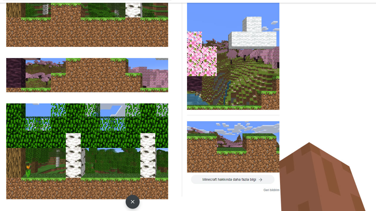 Minecraft Google